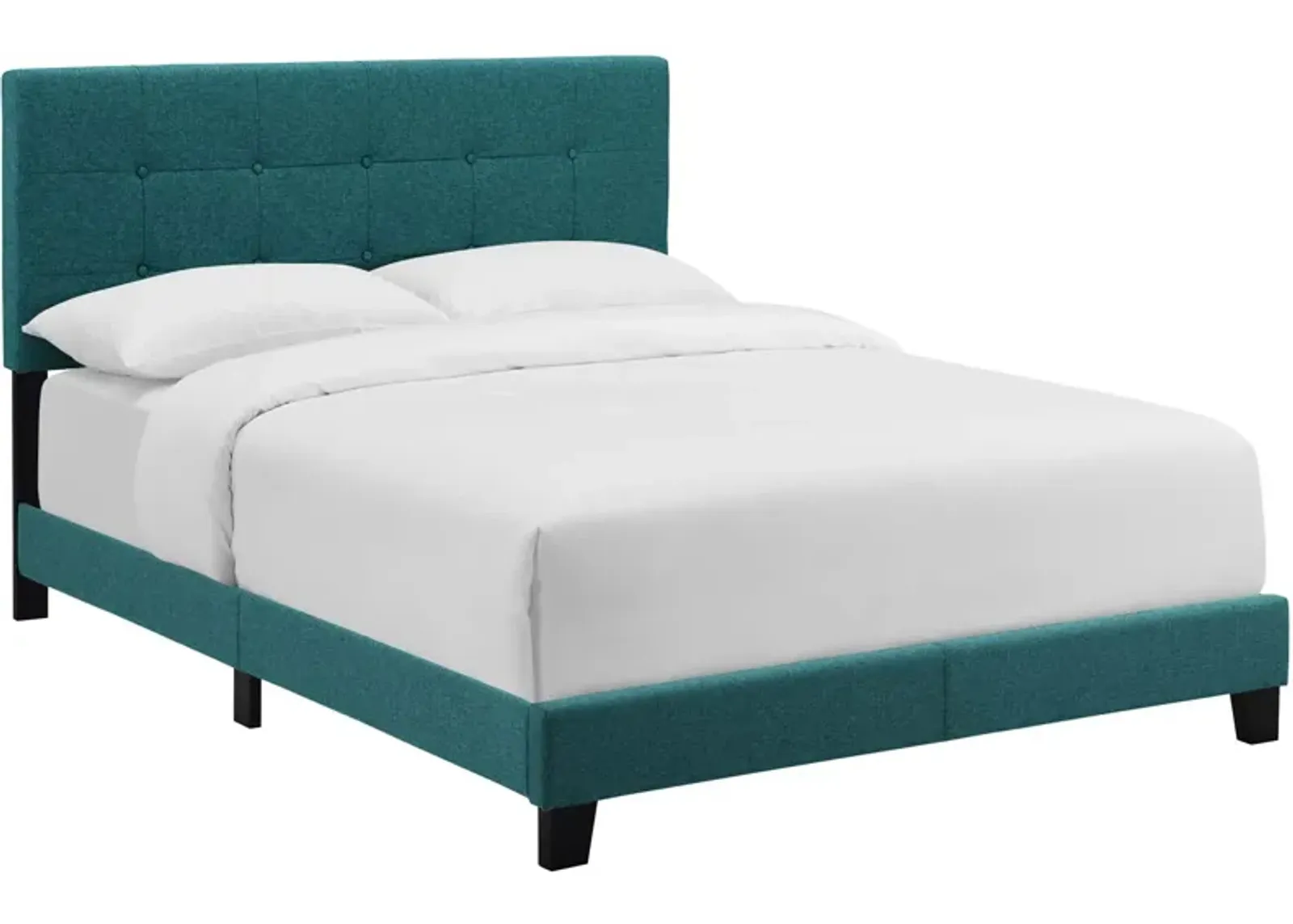 Amira Full Upholstered Fabric Bed