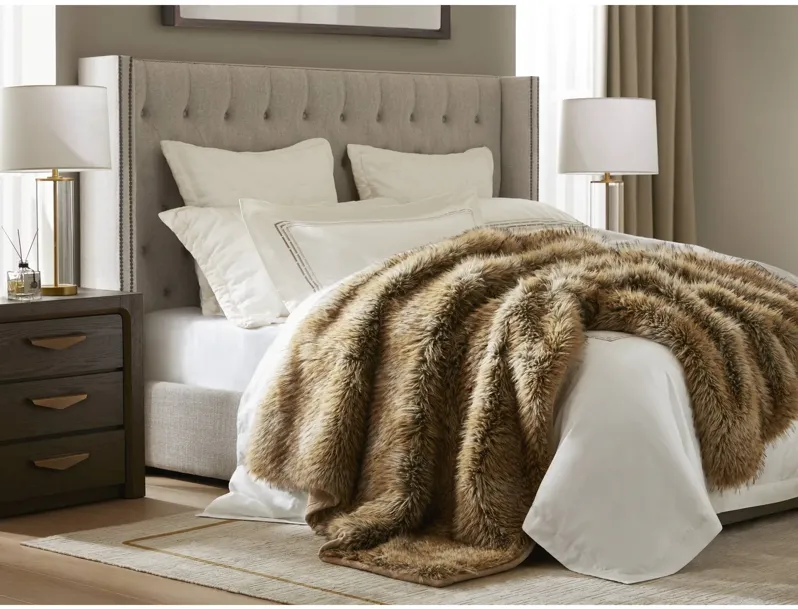 Faux Fur Throw Blanket