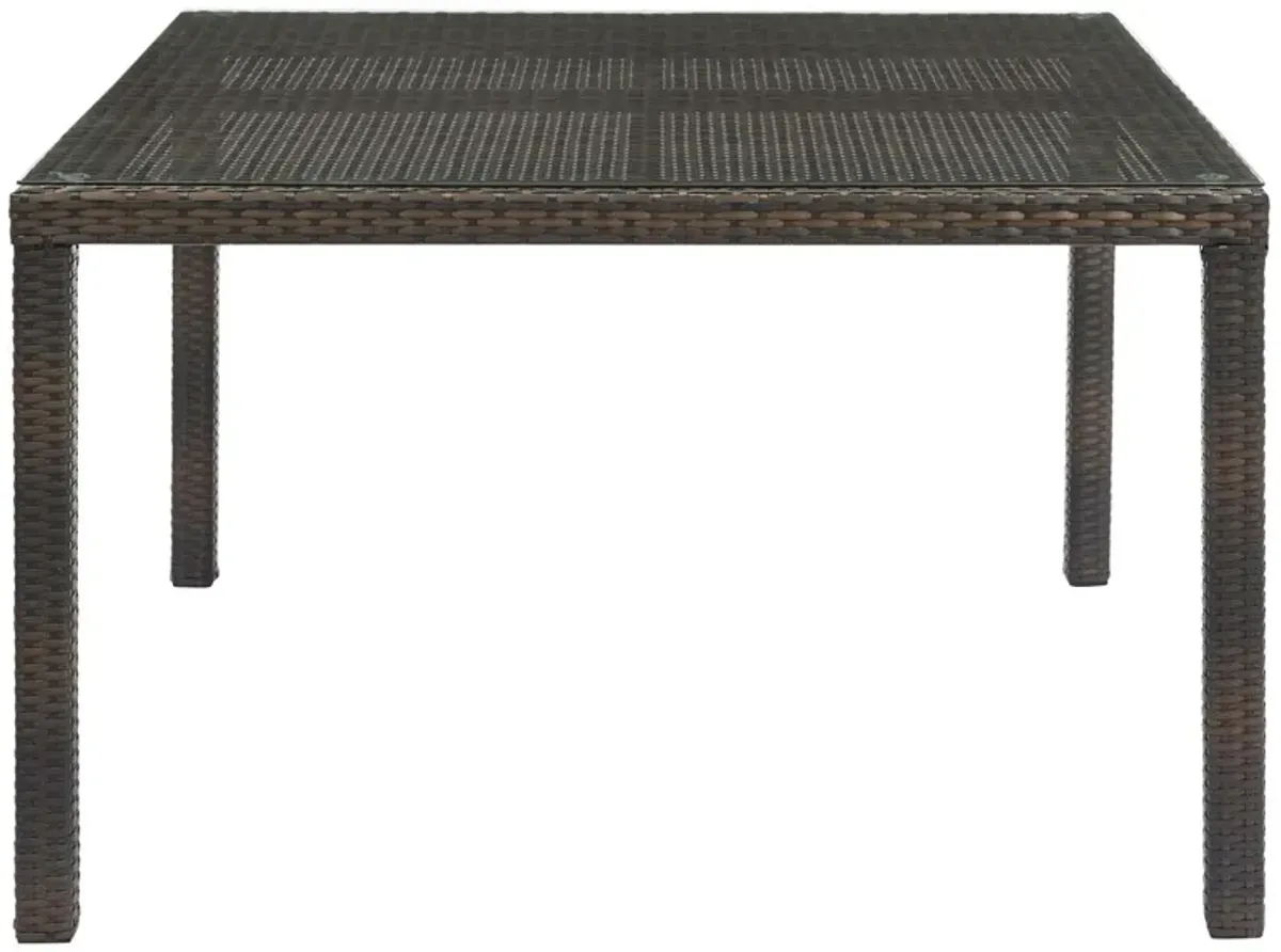 Conduit 47" Outdoor Patio Wicker Rattan Dining Table