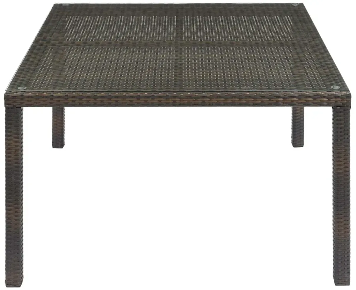 Conduit 47" Outdoor Patio Wicker Rattan Dining Table