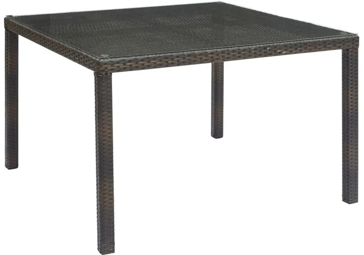 Conduit 47" Outdoor Patio Wicker Rattan Dining Table