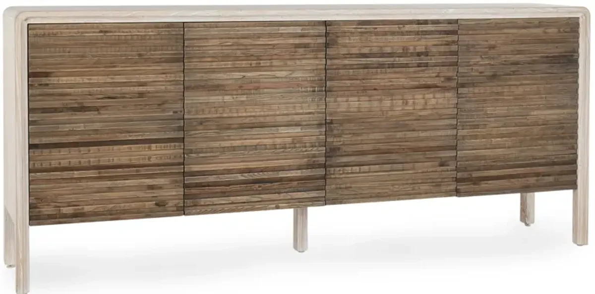 Elodie 4Dr Sideboard Beige/Natural