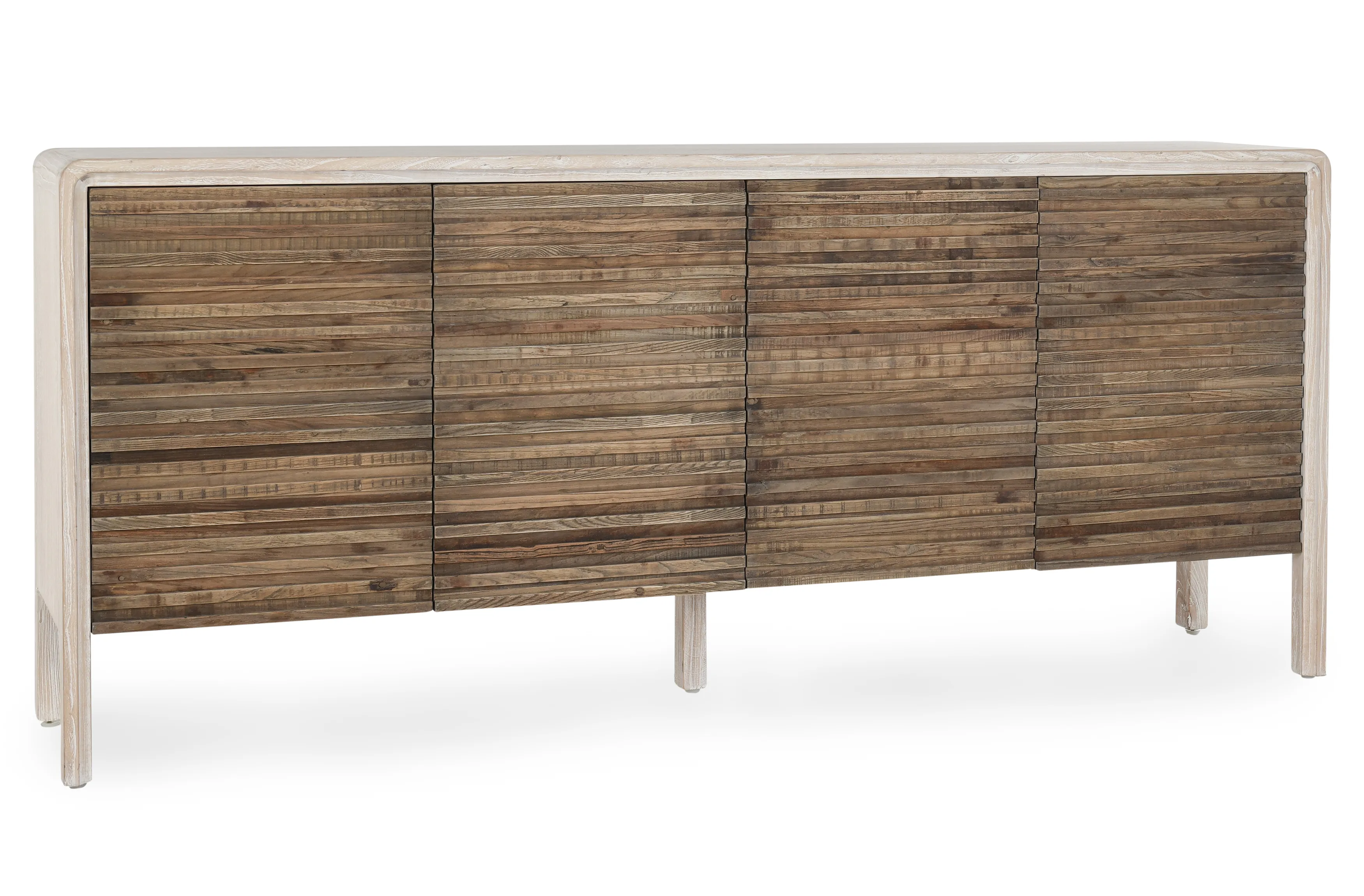 Elodie 4Dr Sideboard Beige/Natural