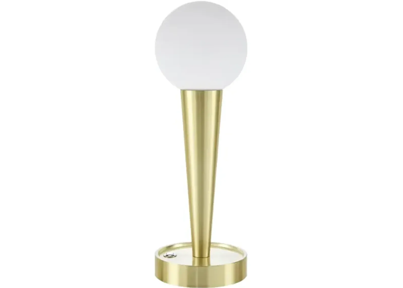 Bruna BUR-001 18"H x 5"W x 5"D Accent Table Lamp