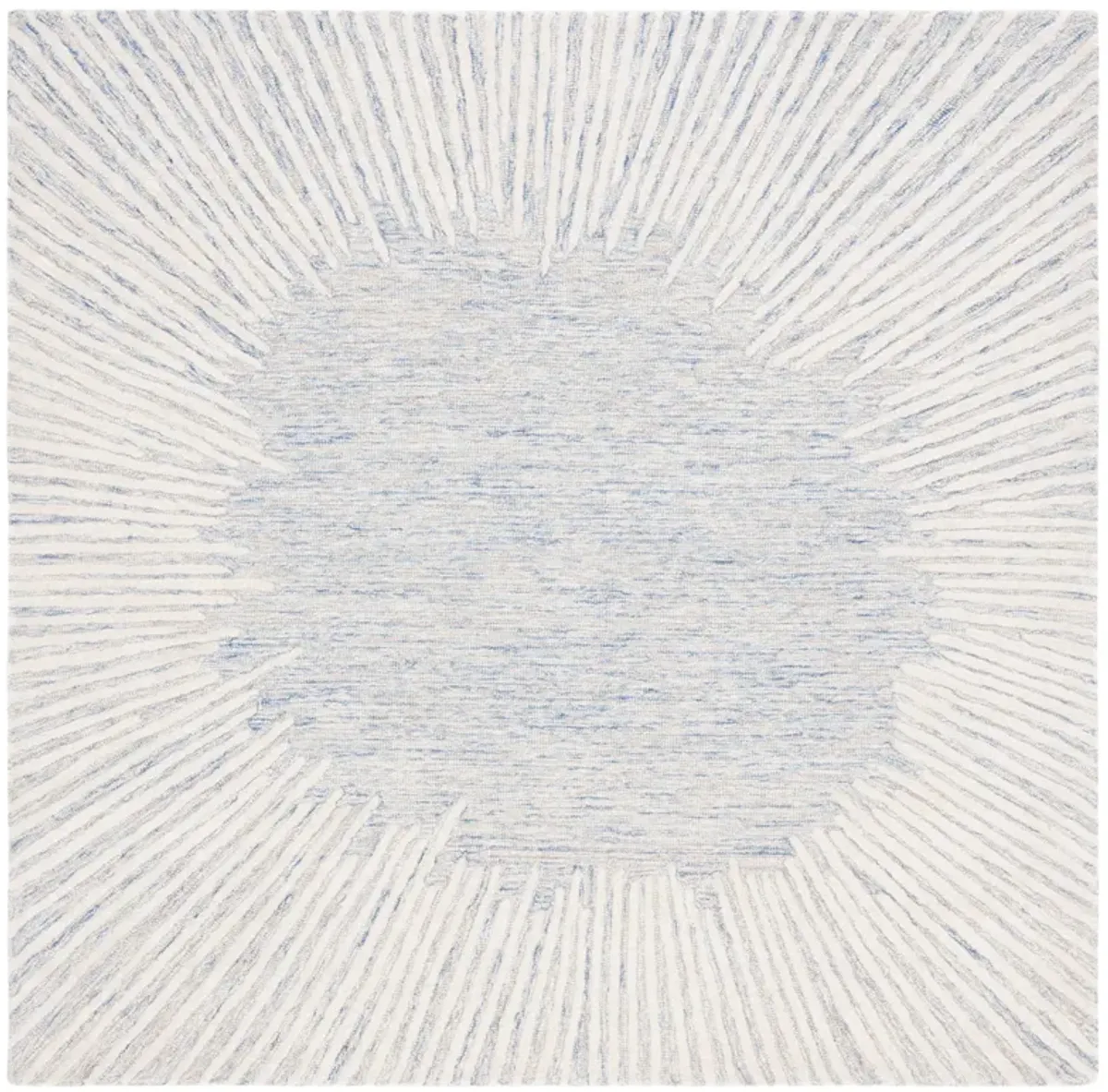 ABSTRACT Hand Tufted 4' x 4' Square area rug