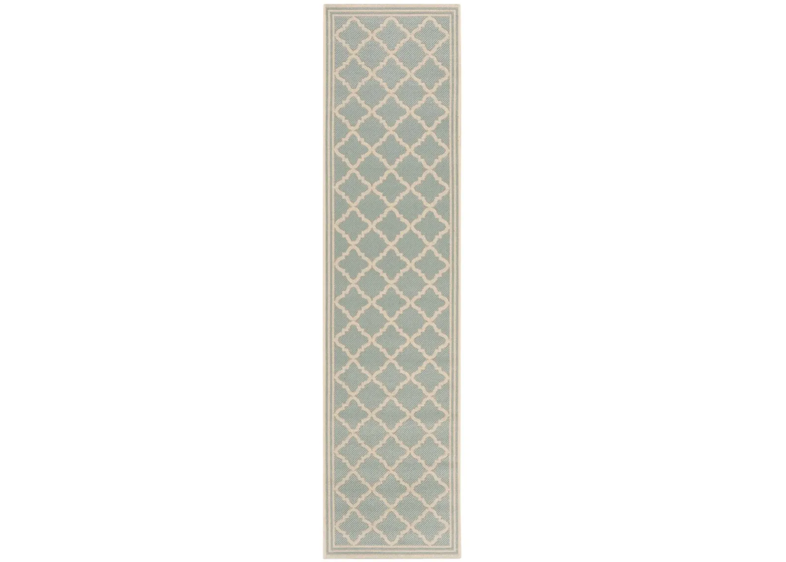 BEACH HOUSE 121 Blue 2'-2' X 12' Runner Rug