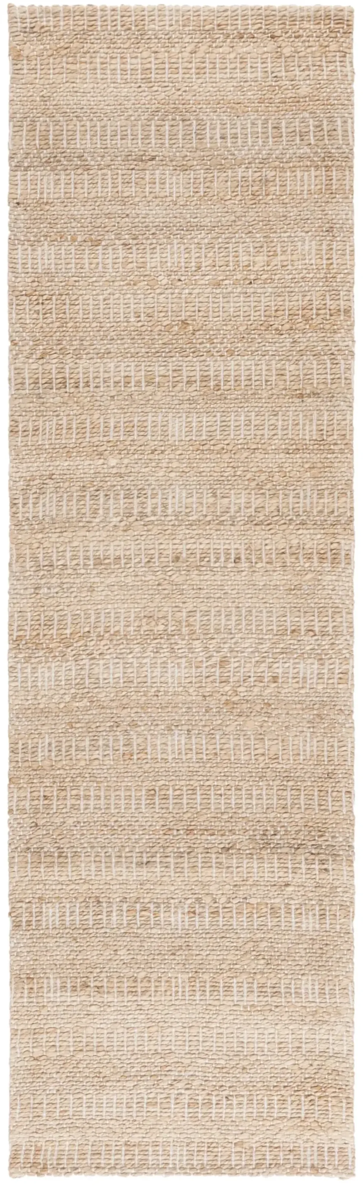 NATURAL FIBER 659 NATURAL  2'-3' x 8' Runner Rug