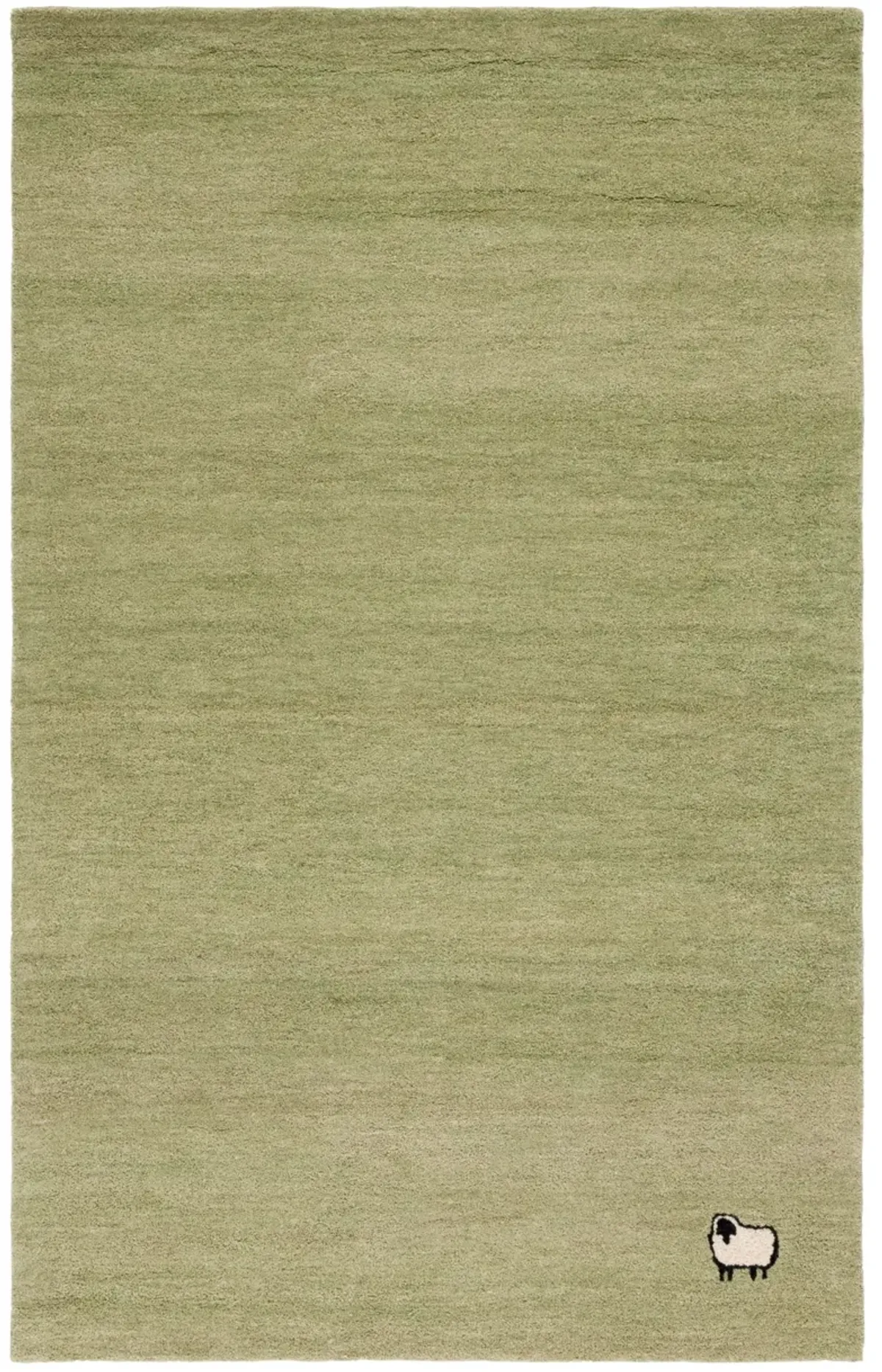 HIMALAYA 451 LIGHT GREEN 3' x 5' Small Rectangle Rug