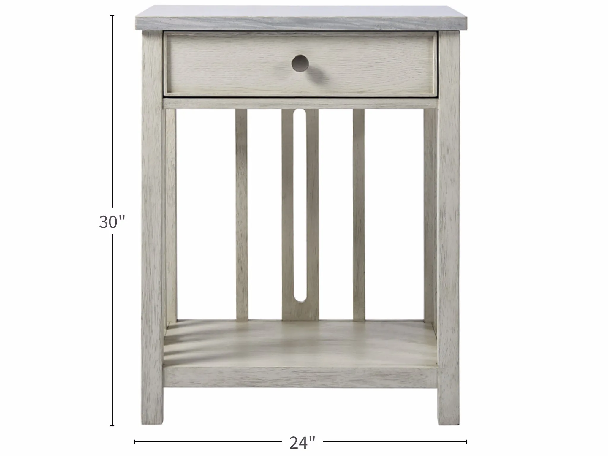 Bedside Table with Top