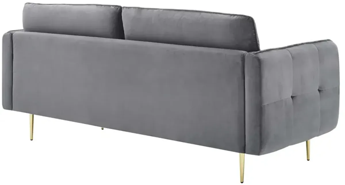 Cameron Tufted Performance Velvet Sofa