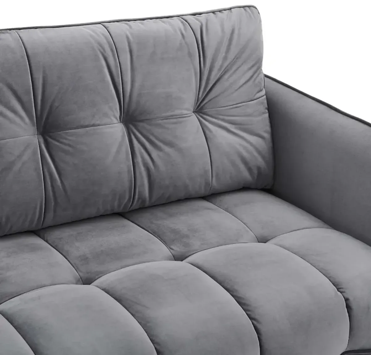 Cameron Tufted Performance Velvet Sofa