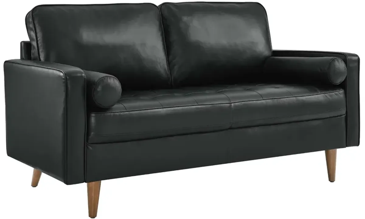 Valour Leather Loveseat