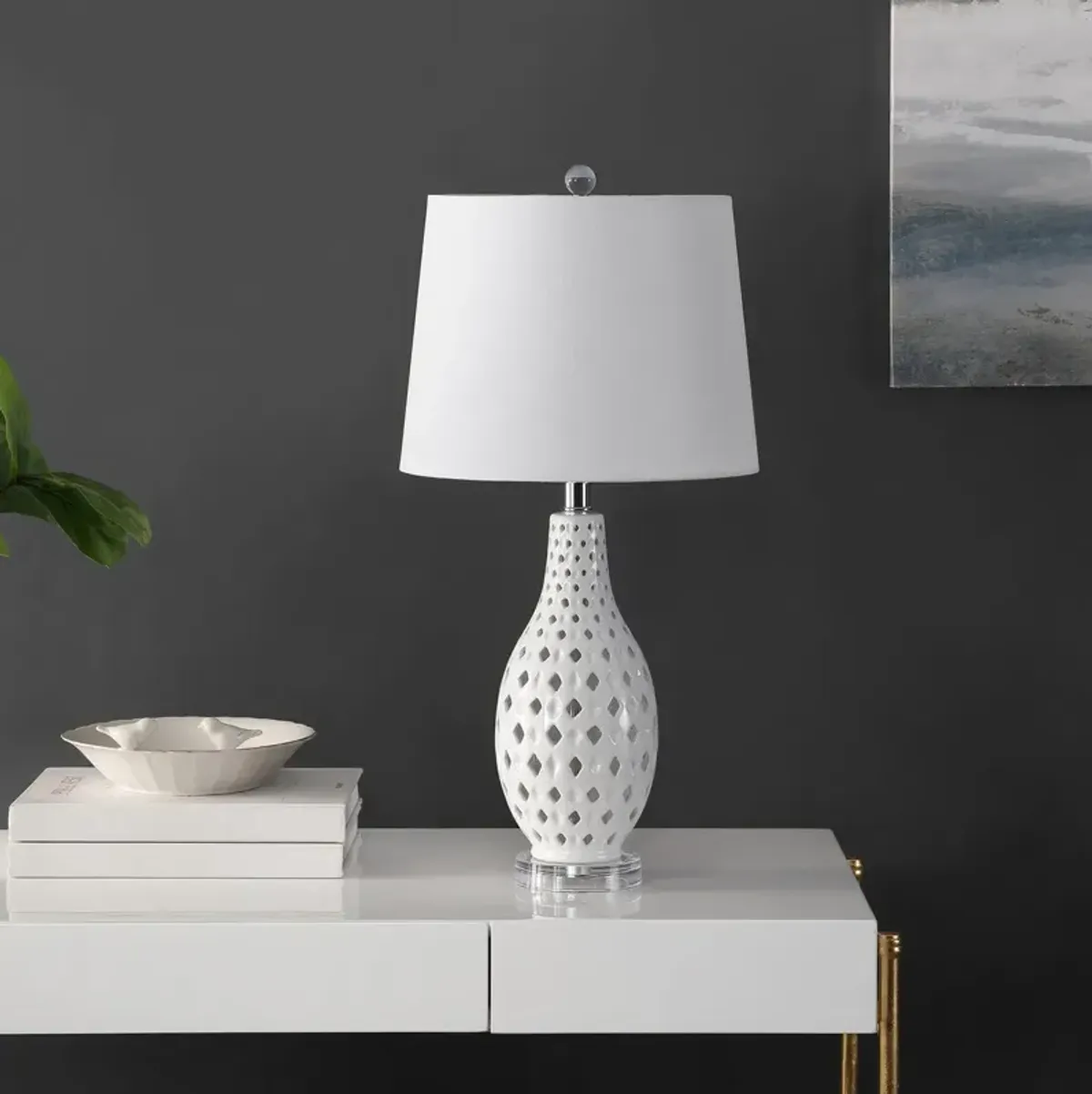 HARLEM CERAMIC TABLE LAMP 