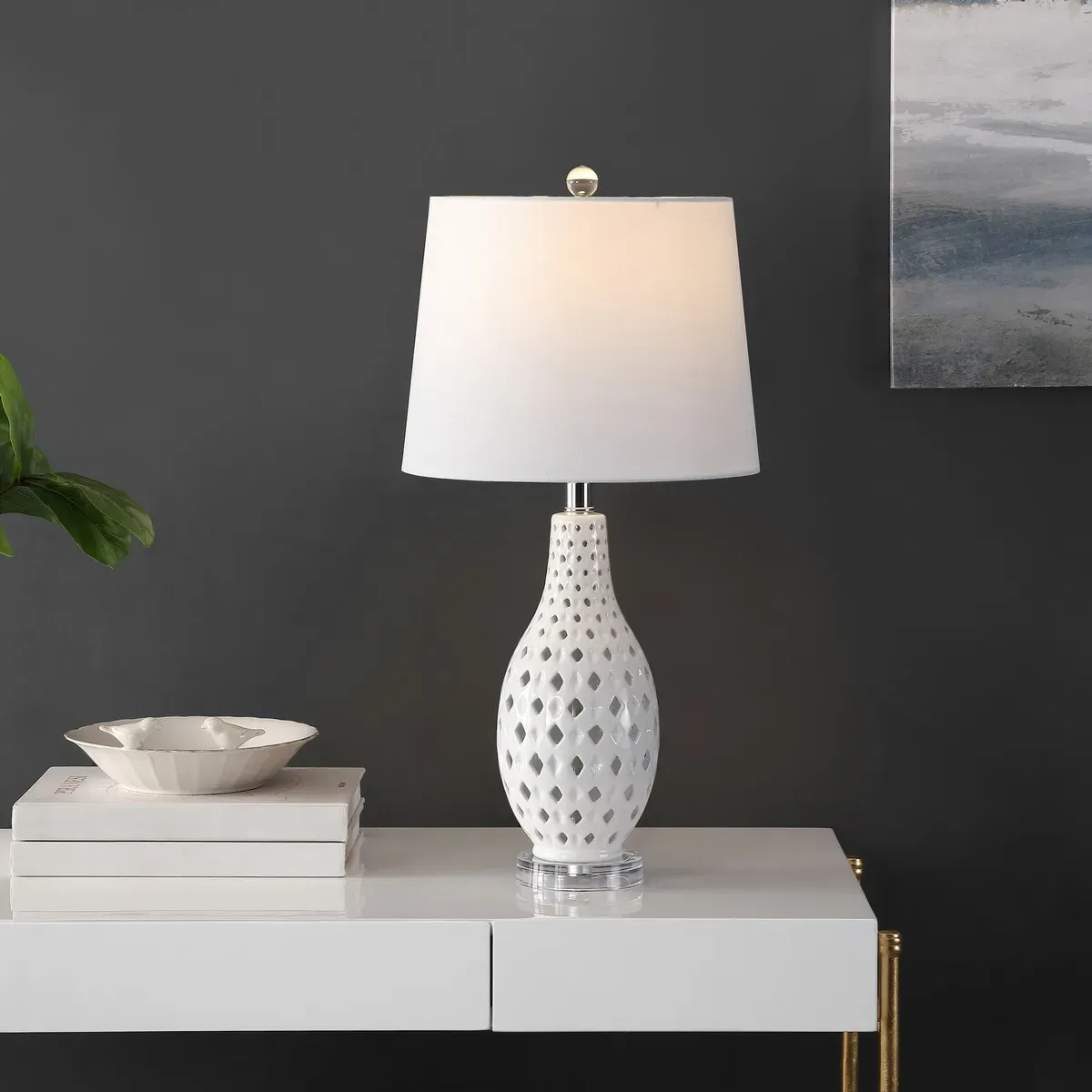 HARLEM CERAMIC TABLE LAMP 