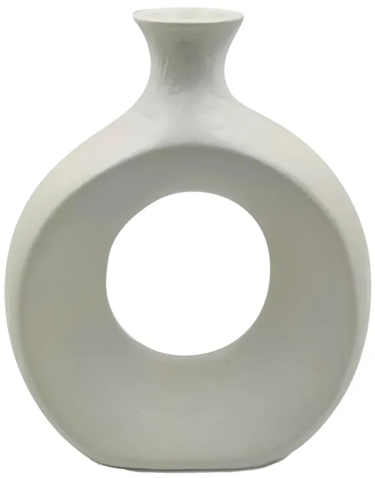 Dol, 10"h Open Cut Vase, Cotton