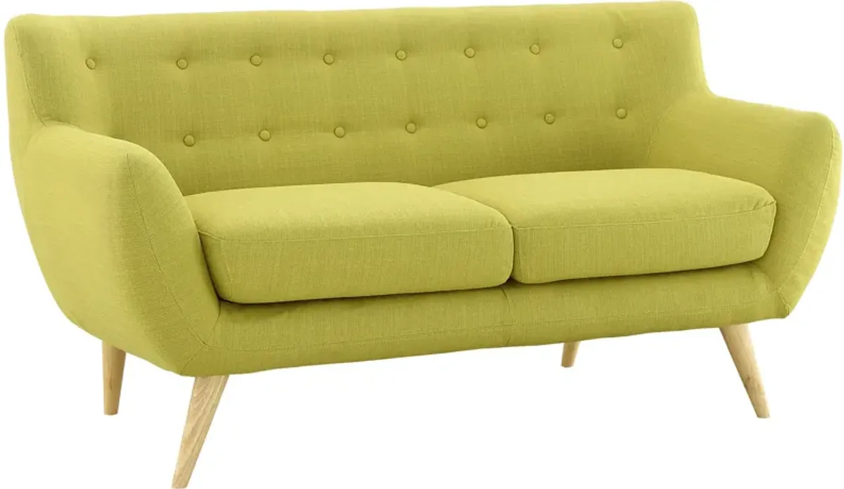 Remark Upholstered Fabric Loveseat