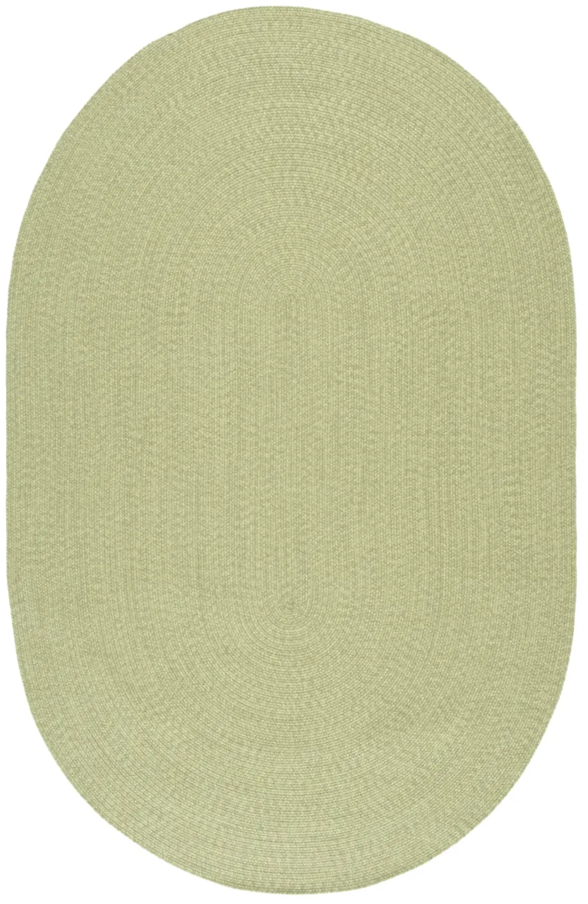 BRAIDED Hand Woven 3' x 5' Oval area rug