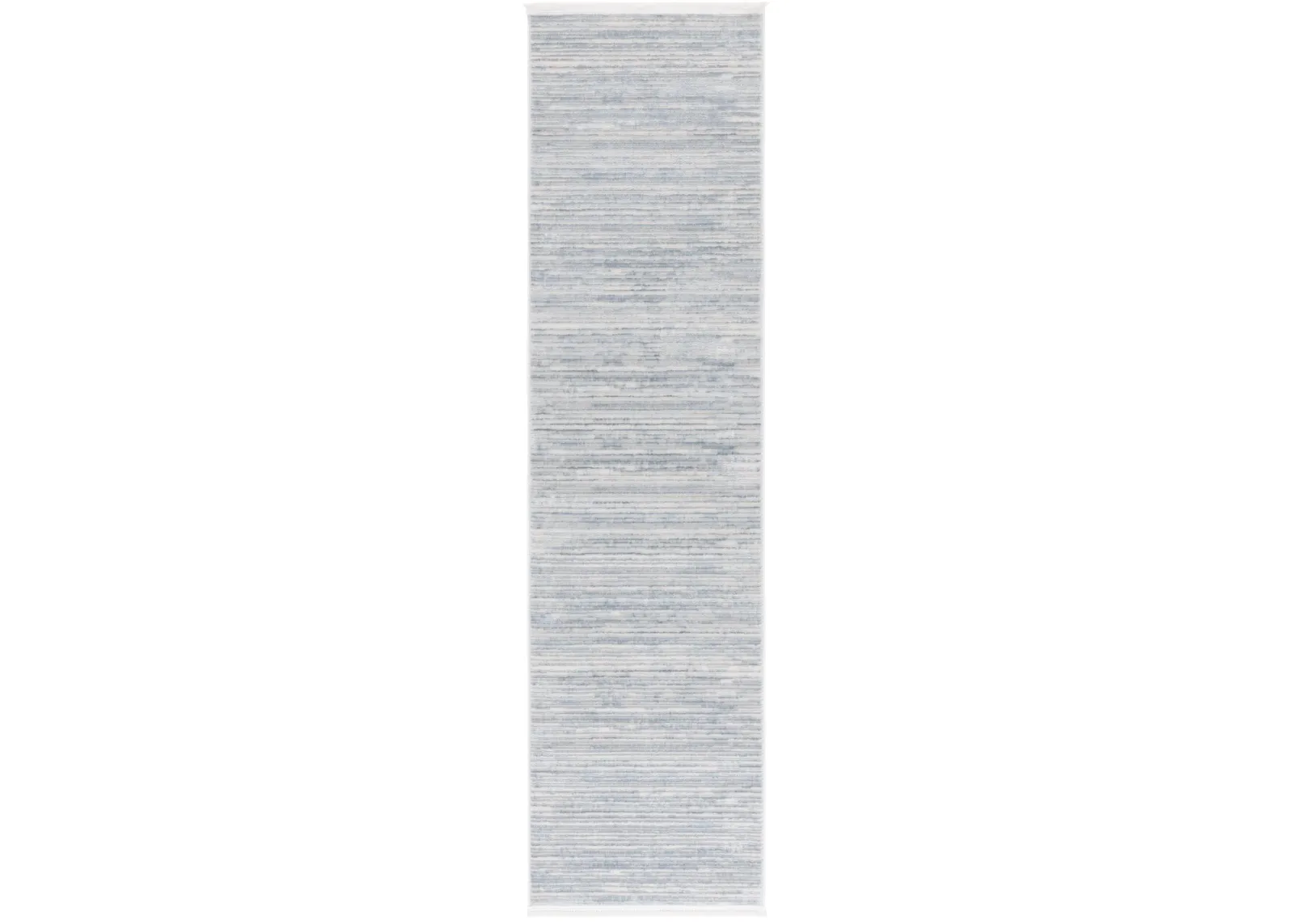 MILA 224 LIGHT BLUE  2'-2' x 8' Runner Rug