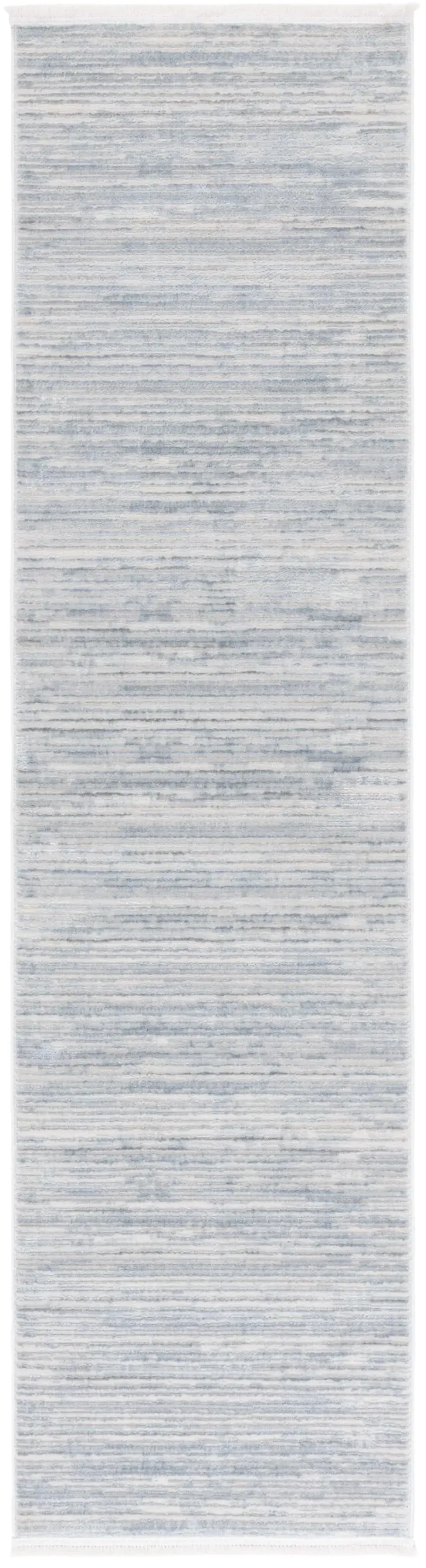 MILA 224 LIGHT BLUE  2'-2' x 8' Runner Rug