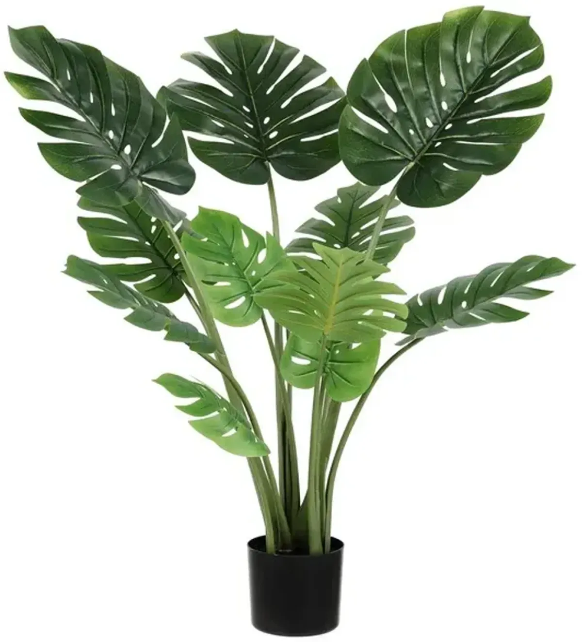 FAUX 43" POTTED MONSTERA TREE