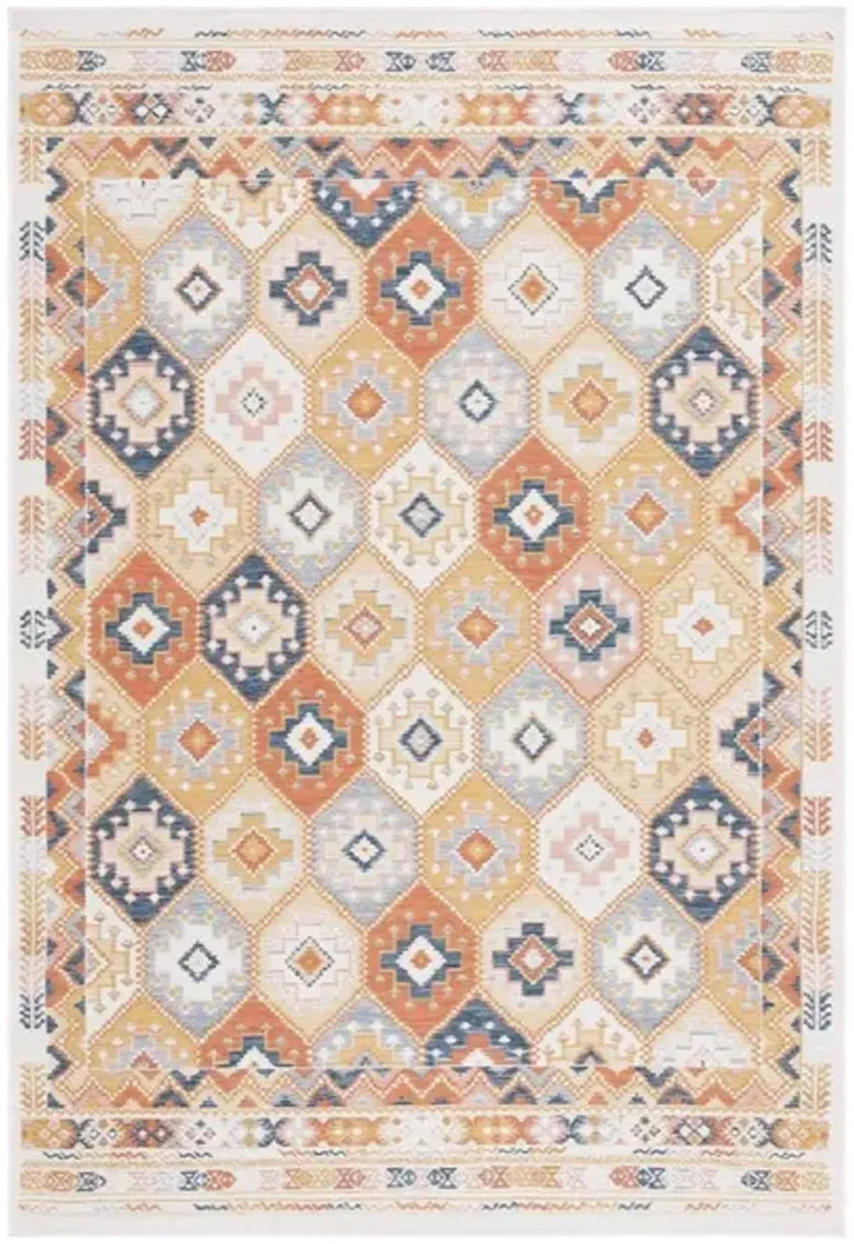SUNRISE 630 Gold 4' X 5'-7' Small Rectangle Rug