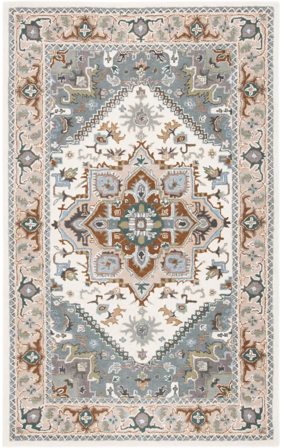 HERITAGE 625 IVORY  2'-3' x 4' Accent Rug