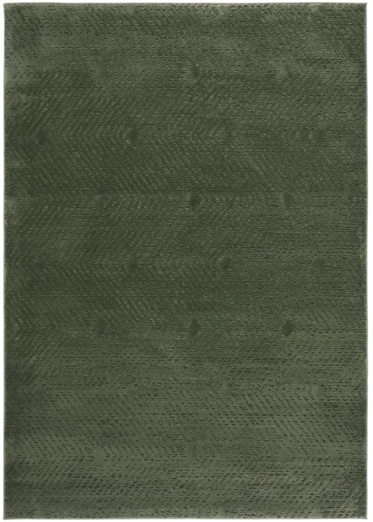 REVIVE 120 GREEN 8' x 10' Large Rectangle Rug