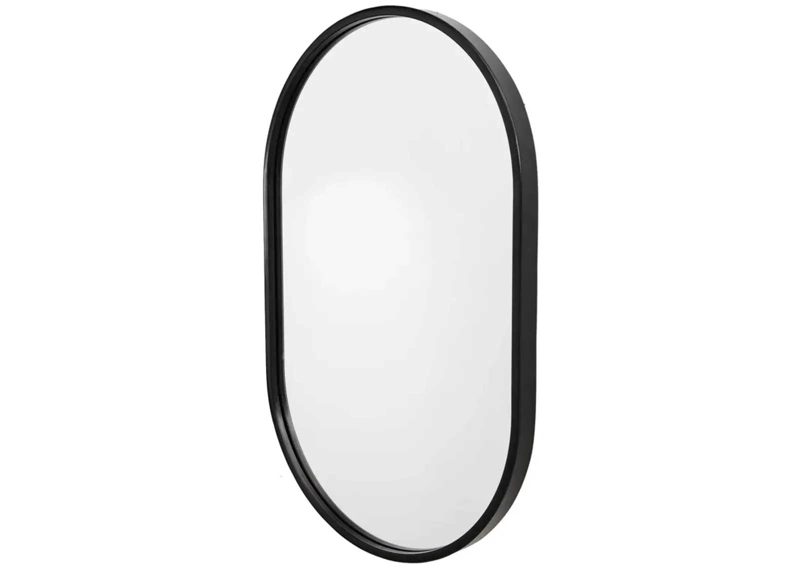 Varina Minimalist Oval Mirror