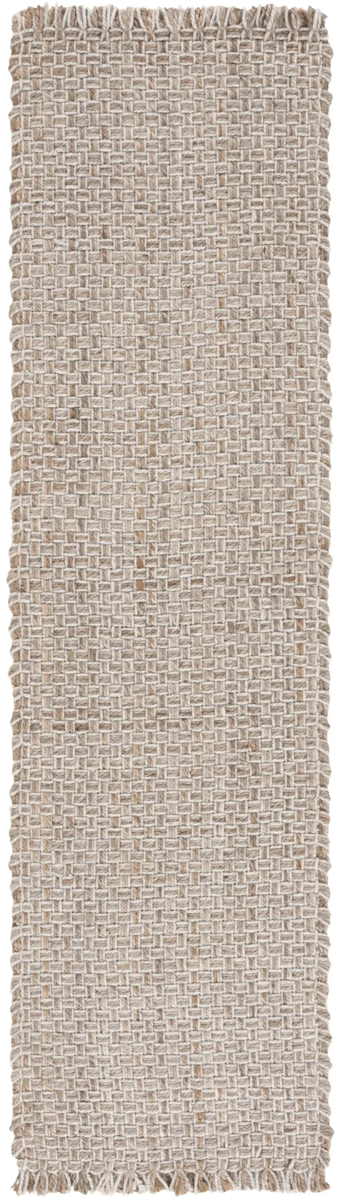 NATURAL FIBER 819 NATURAL  2'-3' x 8' Runner Rug