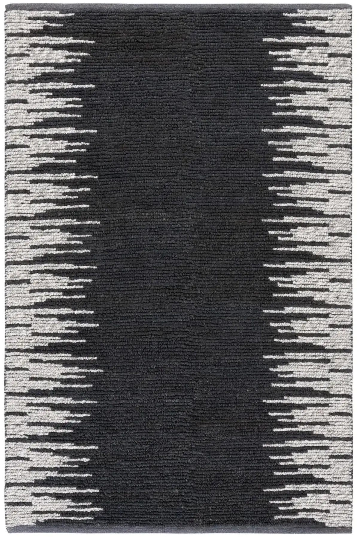 NATURAL FIBER 953 BLACK  8' x 10' Large Rectangle Rug