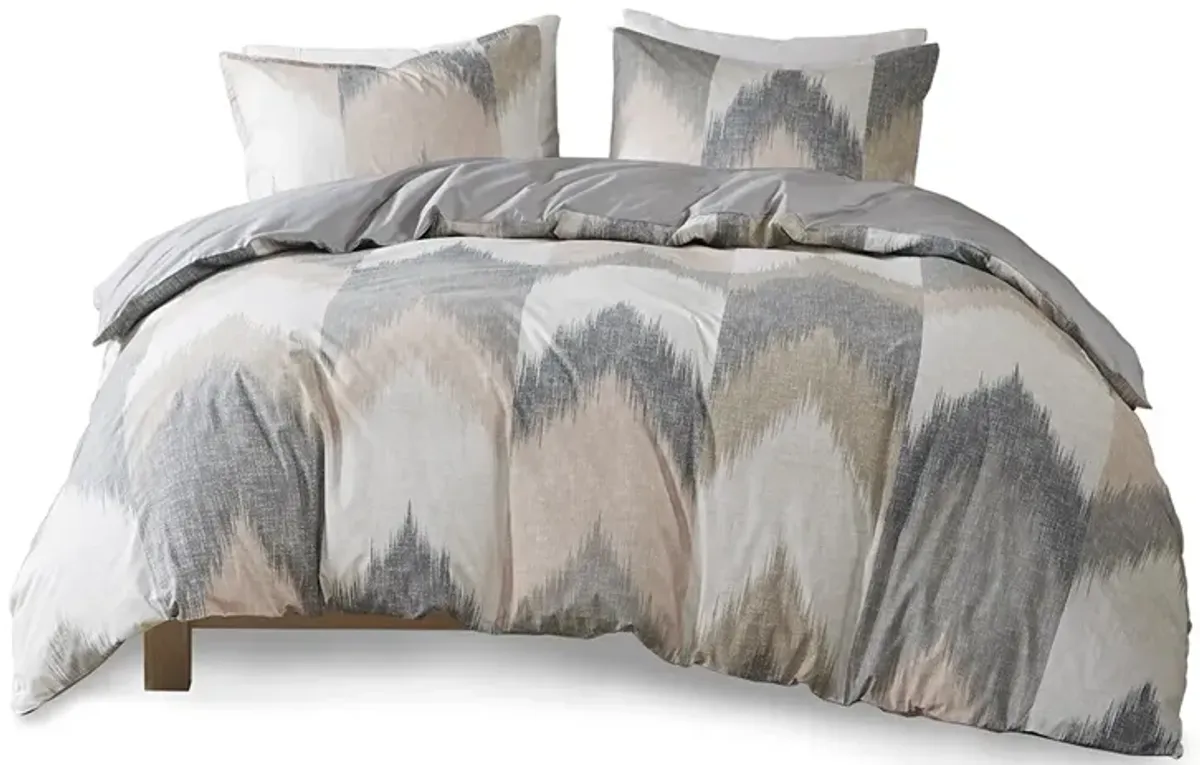 INK+IVY Alpine Blush Cotton Duvet Cover Mini Set