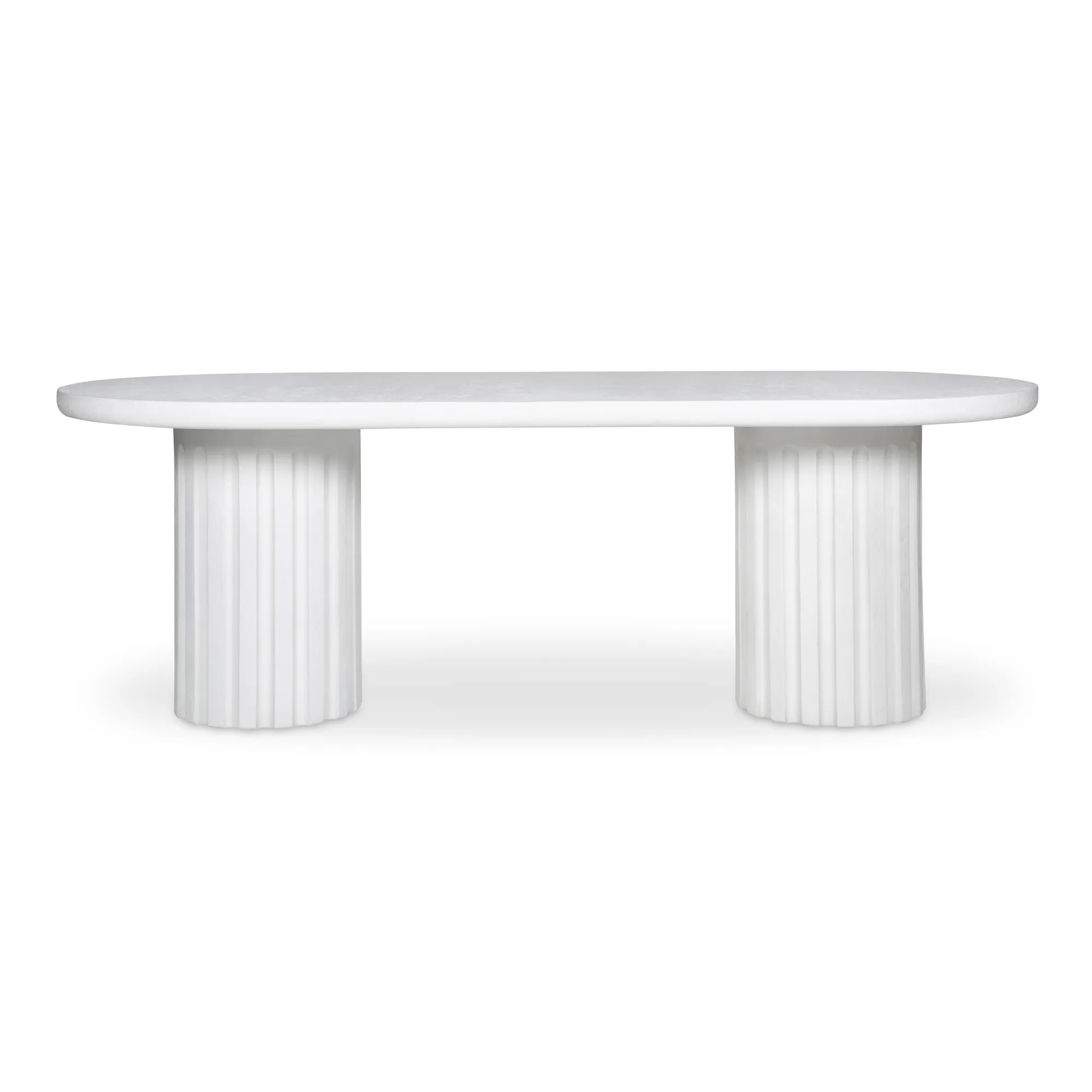 Eris Outdoor Dining Table White