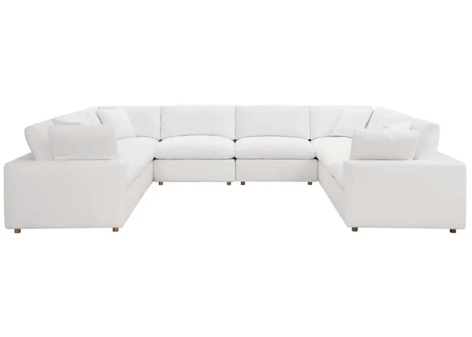 Commix Down Filled Overstuffed 8-Piece Sectional 