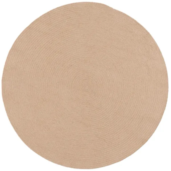 BRAIDED 800 Hand Woven 3' x 3' Round area rug