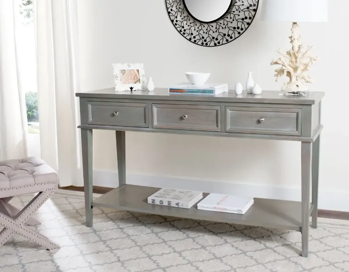 MANELIN CONSOLE WITH STORAGE DRAWERS 