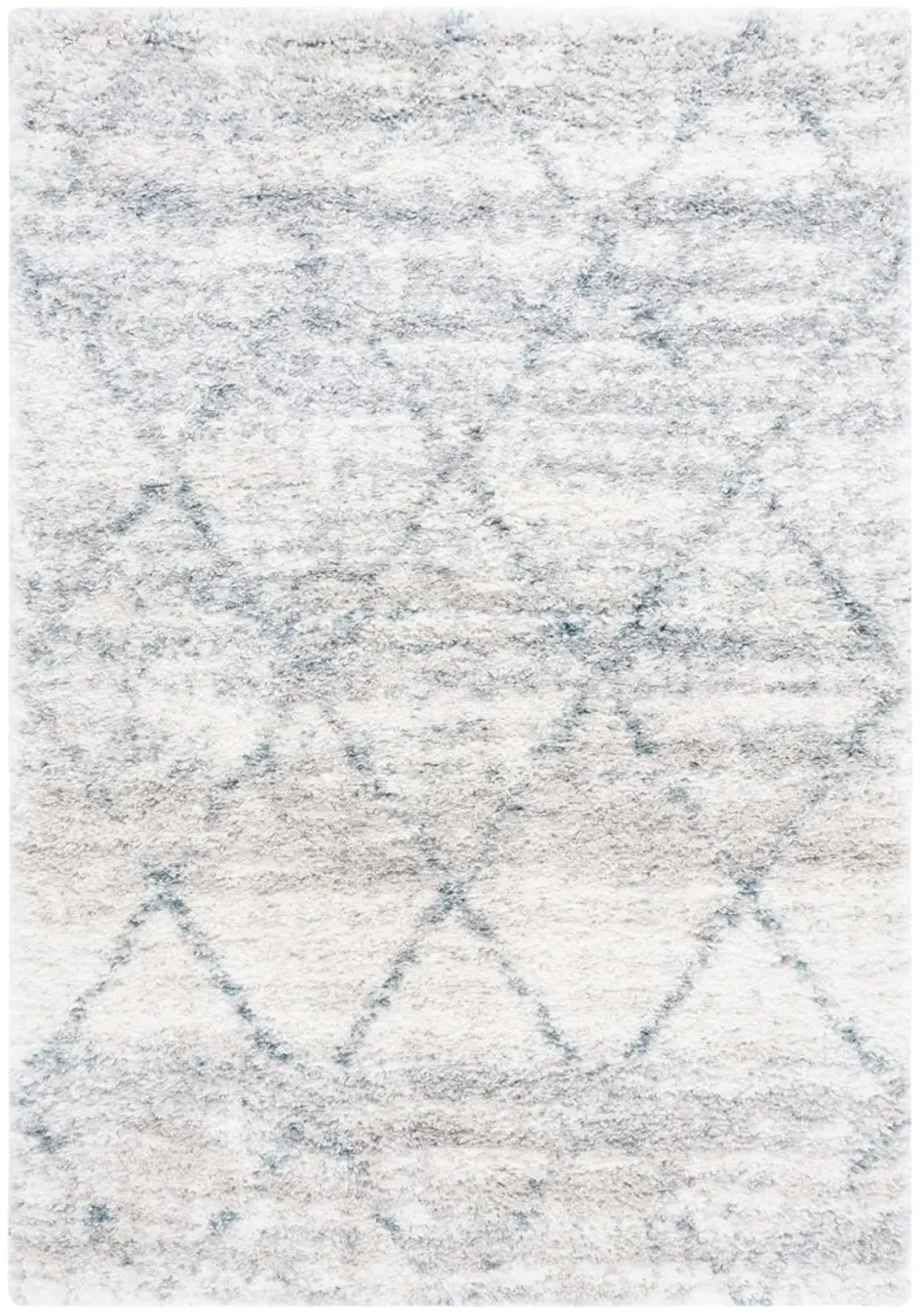 FONTANA SHAG 886 TURQUOISE  10' x 14' Large Rectangle Rug