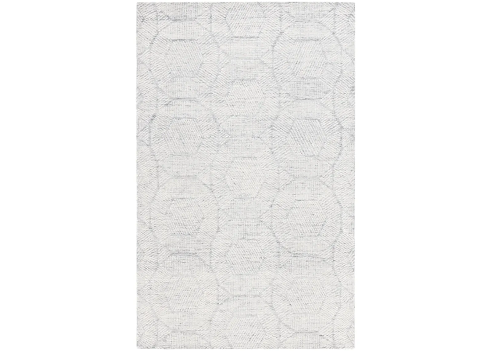 METRO 577 LIGHT GREY 8' x 10' Large Rectangle Rug