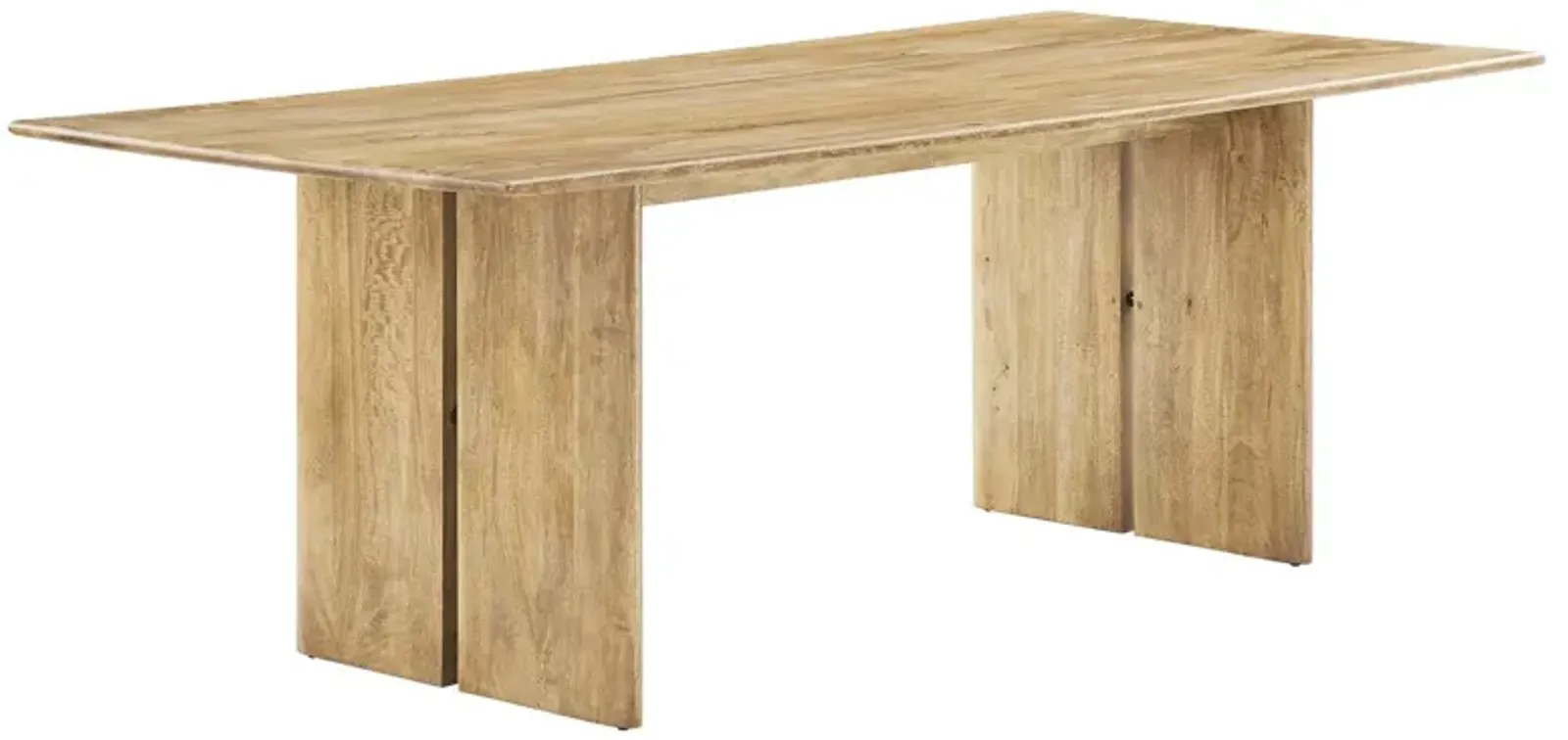 Amistad 86" Wood Dining Table