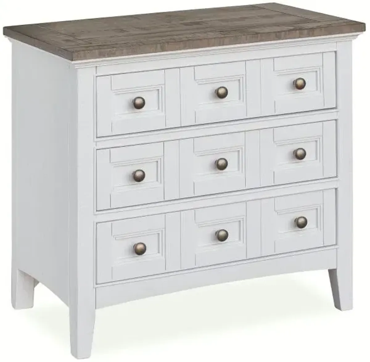 2 Tone Drawer Nightstand