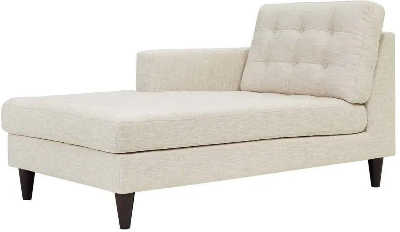 Empress Left-Arm Upholstered Chaise