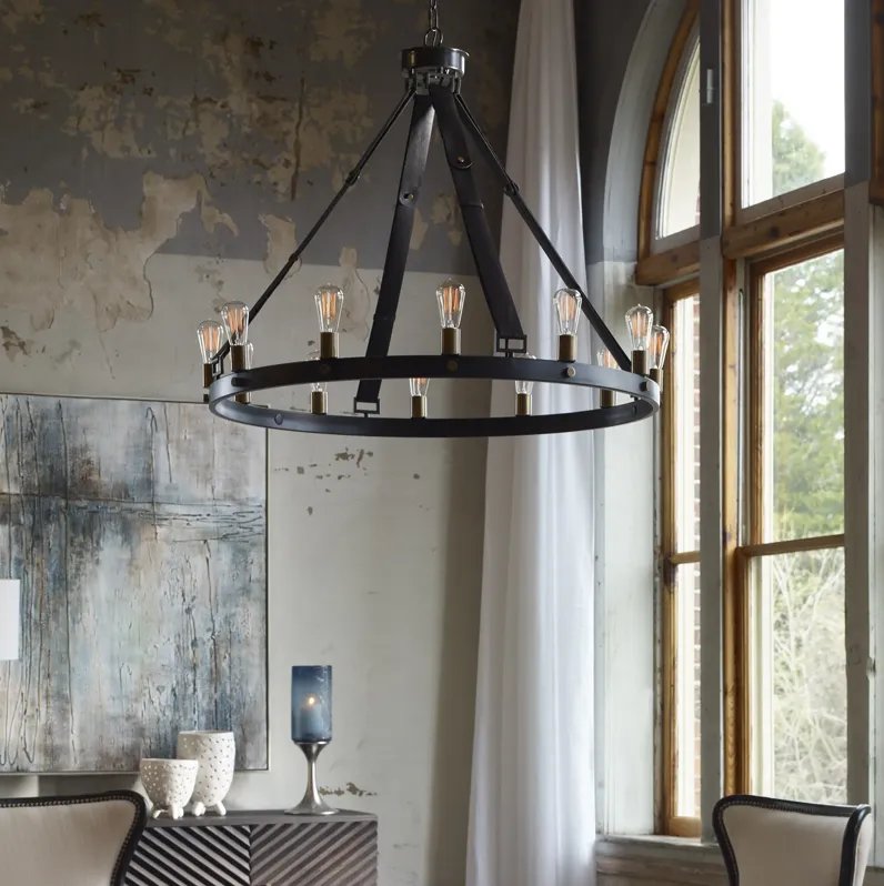 Marlow 12 Light Circle Chandelier