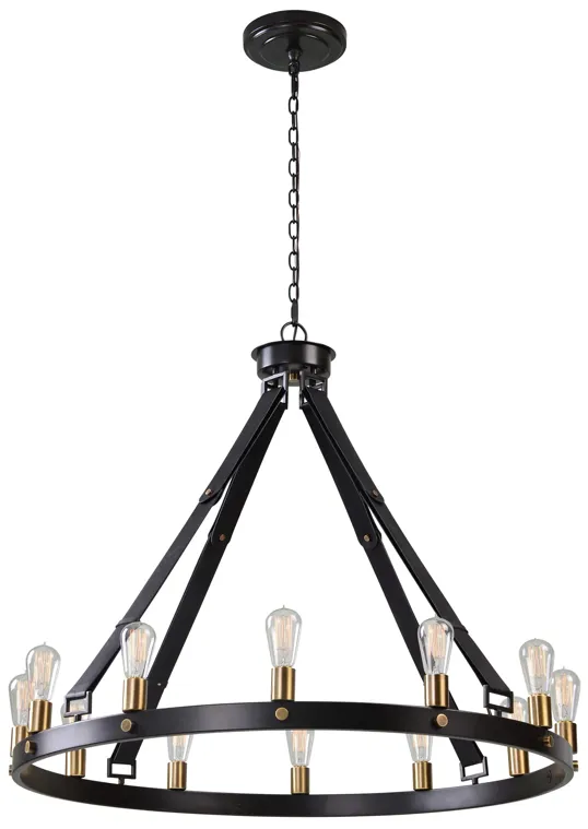 Marlow 12 Light Circle Chandelier