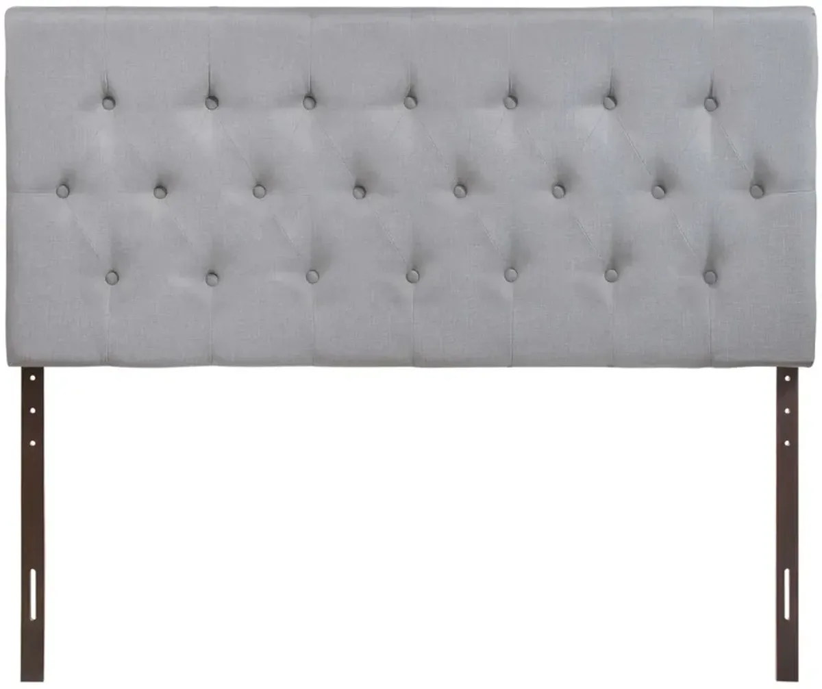 Clique Queen Upholstered Fabric Headboard