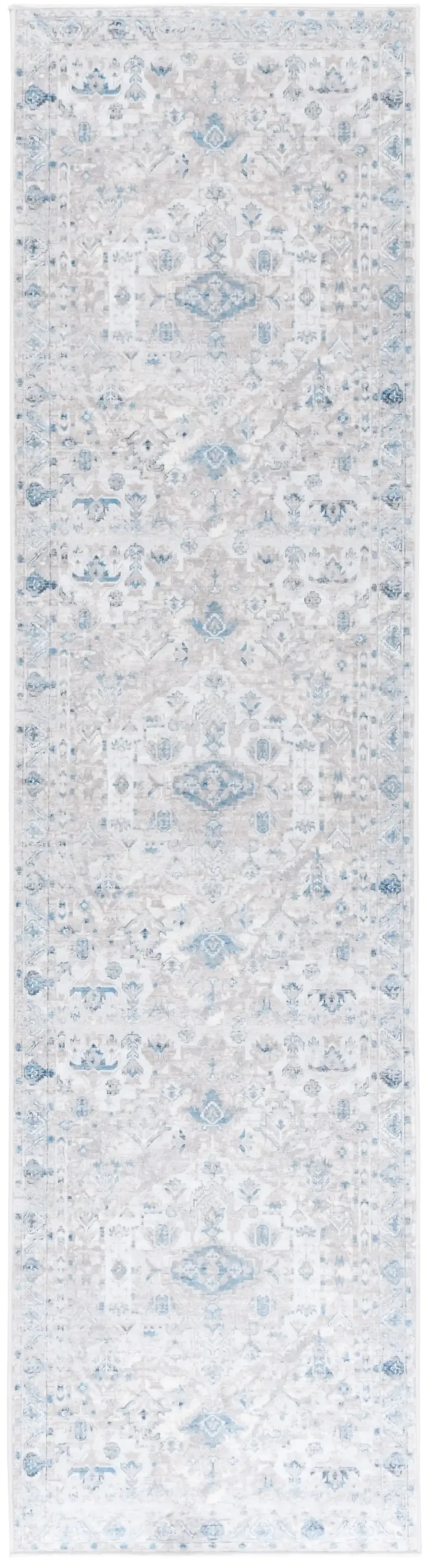 ORLANDO 772 GREY  2'-2' x 8' Runner Rug