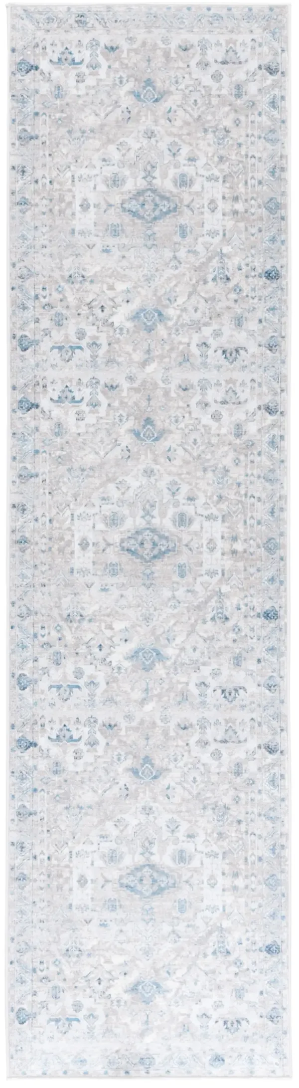 ORLANDO 772 GREY  2'-2' x 8' Runner Rug
