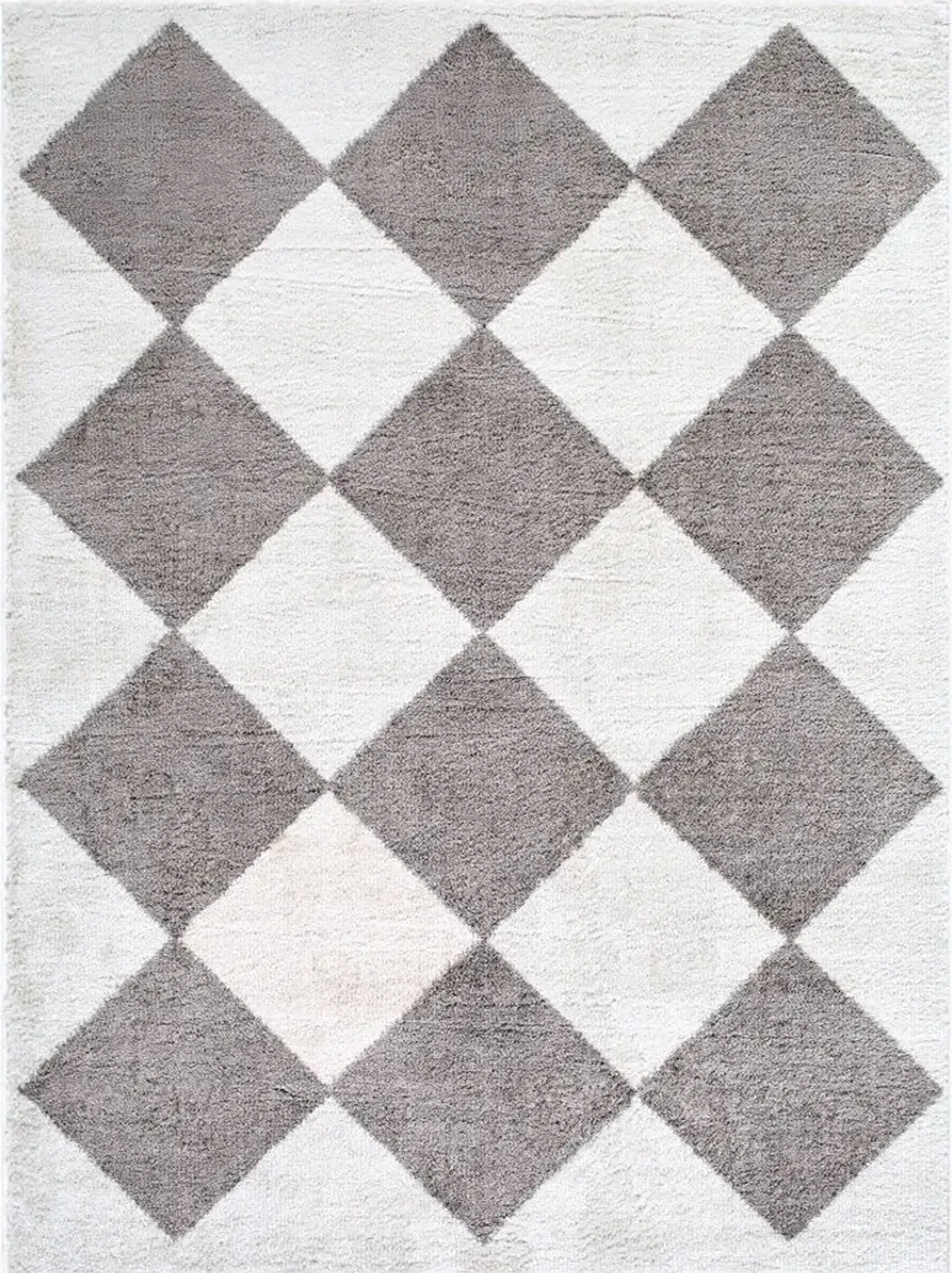 Fossay Shag 5'3" x 7' Machine Woven Rug