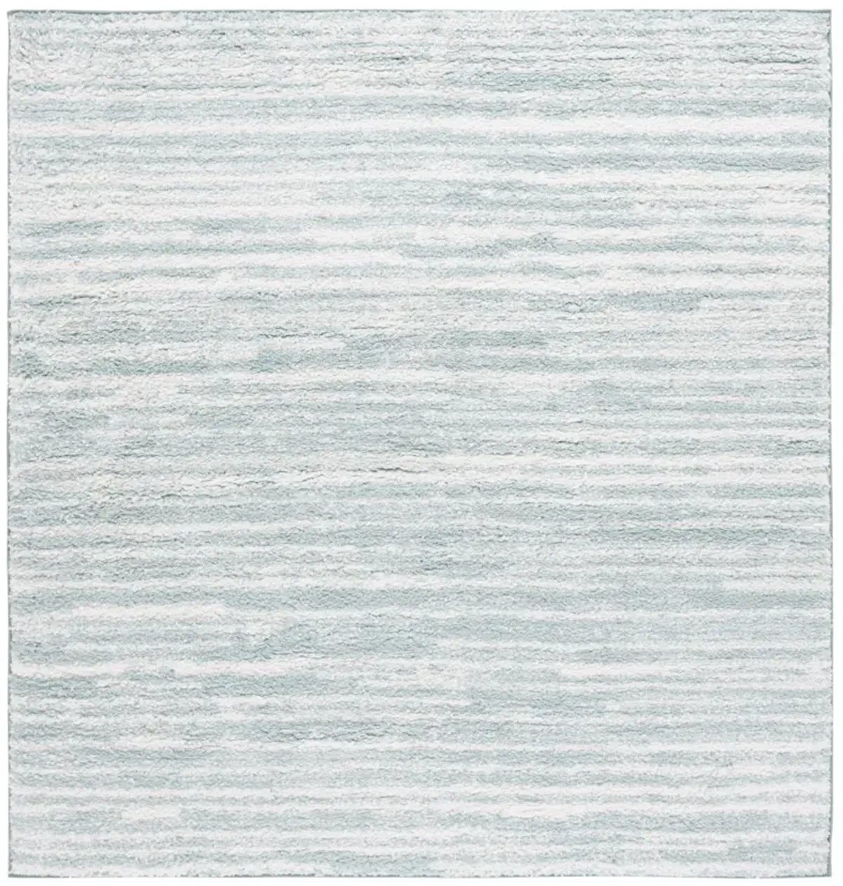 RUMI SHAG 110 AQUA  6'-7' x 6'-7' Square Square Rug