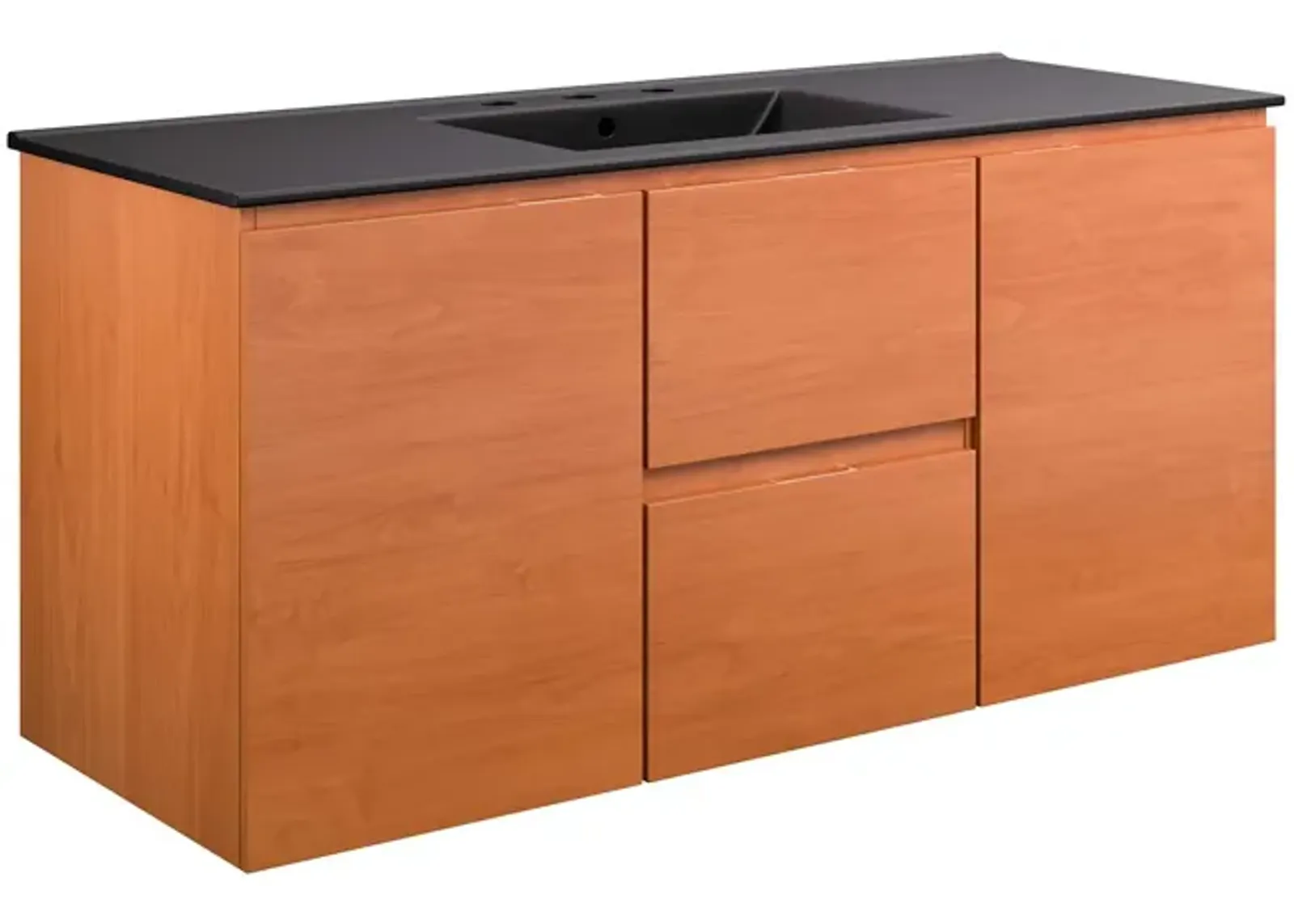 Scenic 48" Wall-Mount Bathroom Vanity