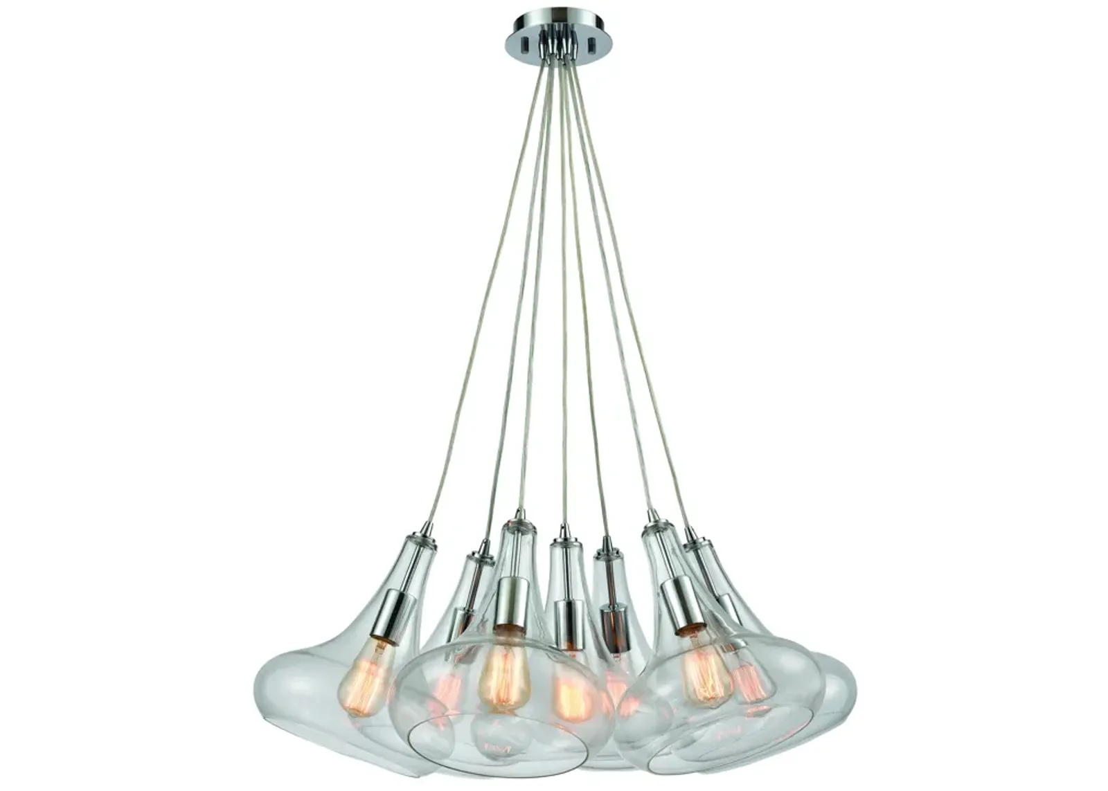 Orbital Configurable Multi Pendant - Polished Chrome