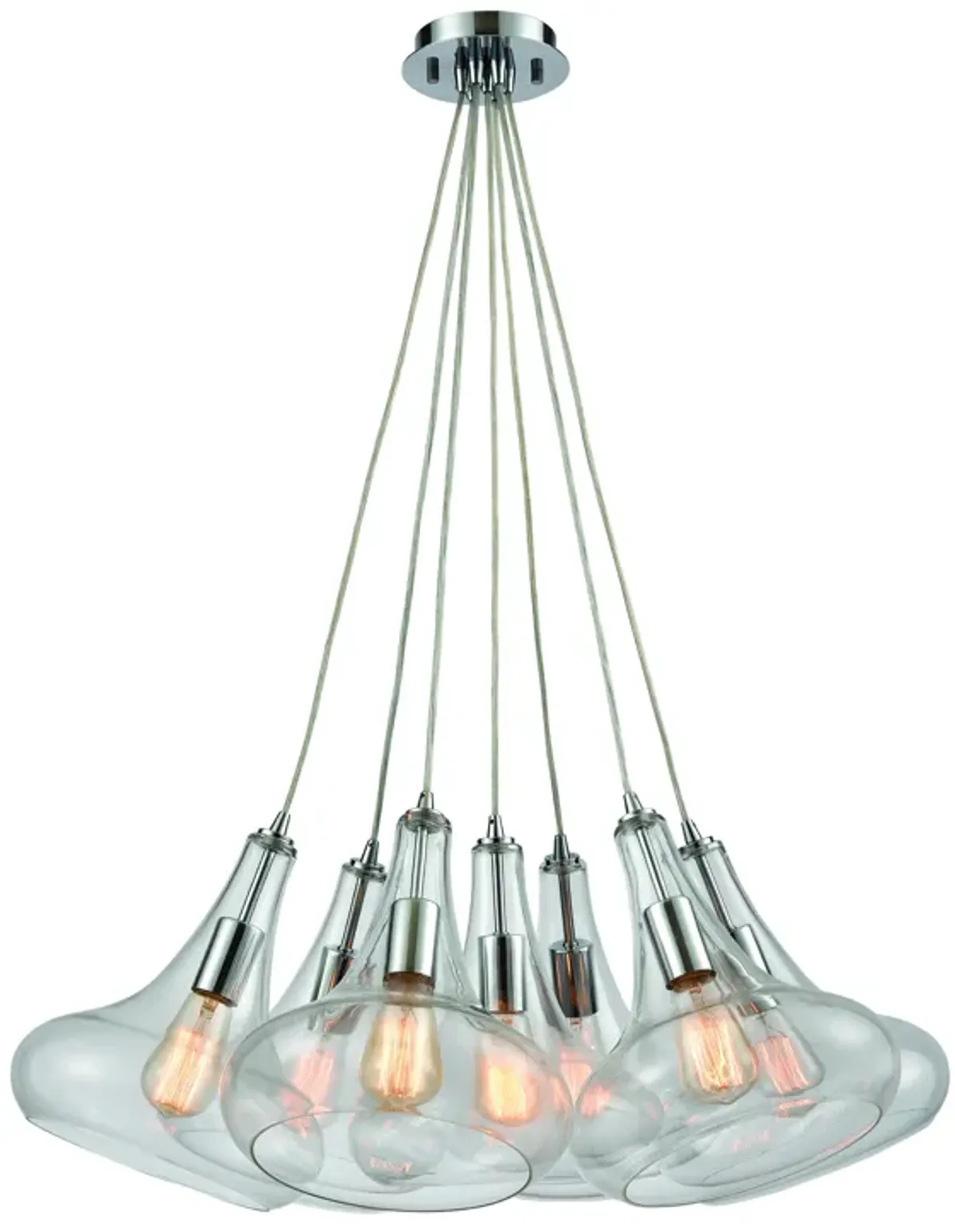 Orbital Configurable Multi Pendant - Polished Chrome